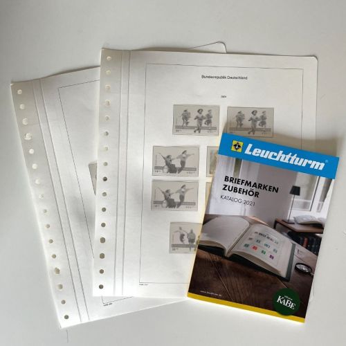 KABE Bi-Collect Vordrucke Bund BRD Deutschland 1985-1989 gebraucht - Nr. 336617
