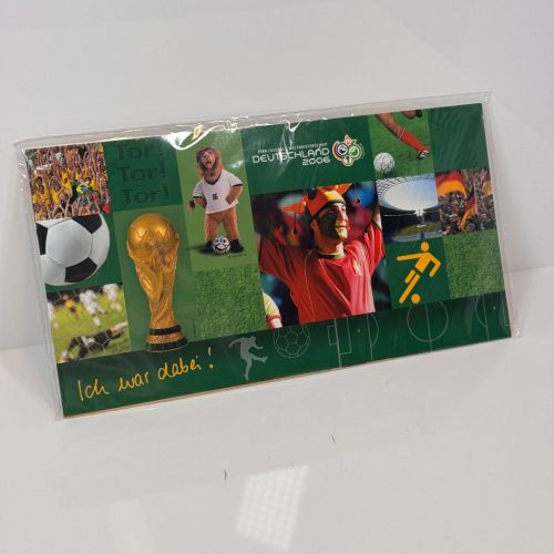 Bund WM 2006 - Fünf MAXI-Postkarten zur FIFA WM 2006 - frankiert mit 45+25ct