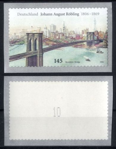 Bund Nr. 2546 R Rollenmarke Nummer Nr. 10 selbstklebend postfrisch - Röbling