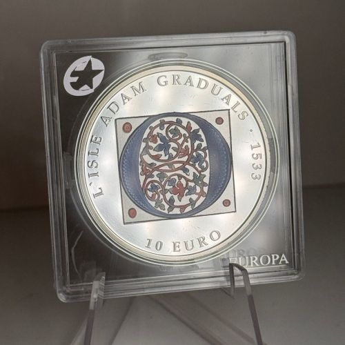 MALTA 10 Euro 2020 Silber - Coloriert Gotic Adan Graduals - PP in Kapsel