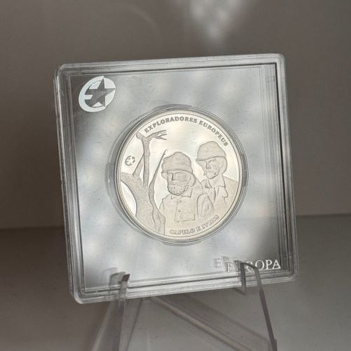 PORTUGAL 2,5 EURO 2011 Silber - Capulo & Ivens Europäische Entdecker - PP Kapsel