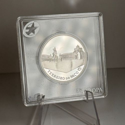 PORTUGAL 2,5 EURO 2010 Silber - Terreiro do Paço Palastplatz - PP Kapsel
