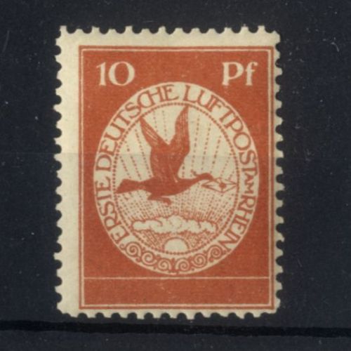 Deutsches Reich 1912 Flugpost Rhein-Main Mi.-Nr. I postfrisch