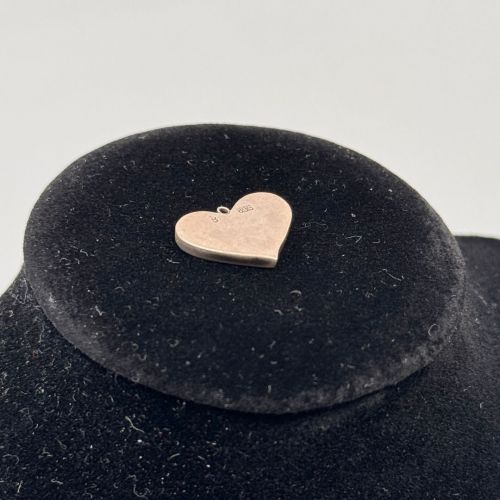 HERZ Anhänger 835 SILBER 835 2,8g (17 x 14mm) - Kettenanhänger