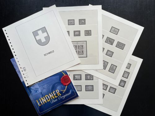 LINDNER Vordruck Schweiz Helvetia T260 - 1985-1997 - gebraucht
