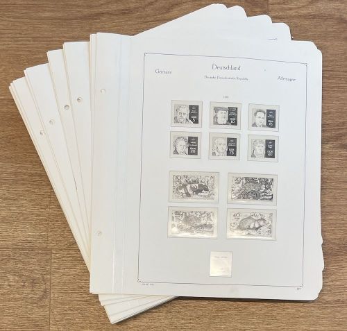 KABE Vordruck DDR 1970-1972 - nur für Klemmbinder o. Schraubendecke geeignet
