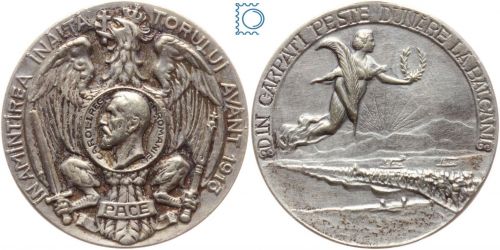 Rumänien | Orden / Medaille für Begeisterung des Vaterlandes - Balkankrieg 1913