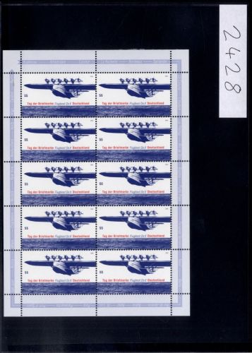 Bund, Michel Nr. 2428 Zehnerbogen postfrisch - Tag der Briefmarke