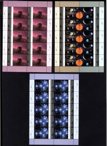 Bund Michel Nr. 2883-2886 Bogen Satz postfrisch - Astronomie Sonnensystem