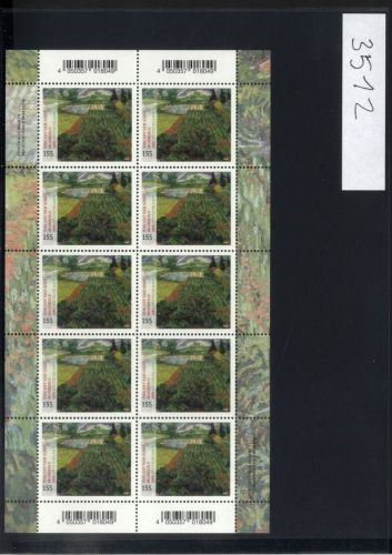 Bund, Michel Nr. 3512 Zehnerbogen postfrisch - Rheintal