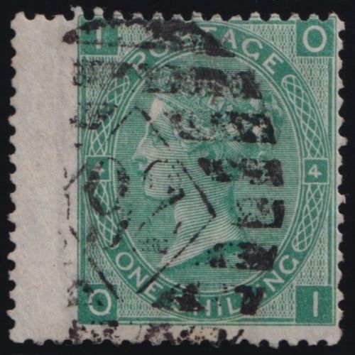 Großbritannien MiNr. 27 Pl. 4 mit Breitrand gestempelt – Königin Viktoria