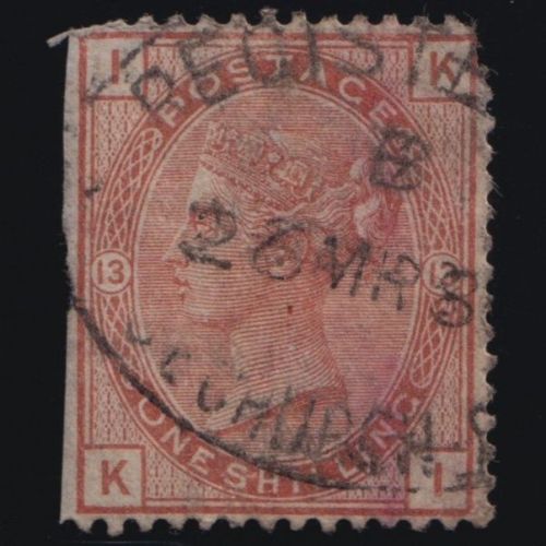 Großbritannien MiNr. 53 Pl. 13 gestempelt – Königin Viktoria