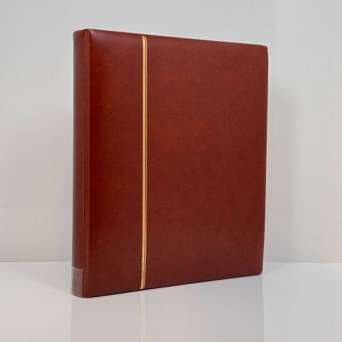 KOBRA Combi Ringbinder BRAUN - 265 x 310 mm - 4-Ring-Mechanik - gebraucht