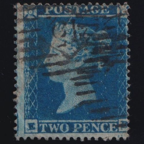 Großbritannien MiNr. 9 A gez. K 16 – Königin Viktoria Oktober 1850