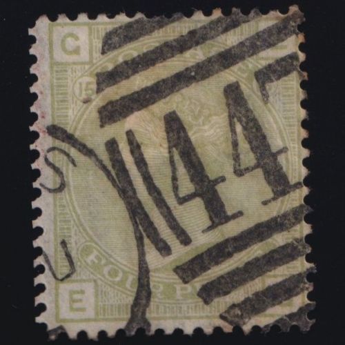 Großbritannien MiNr. 48 Pl. 15 gestempelt – Königin Viktoria 12.3.1877
