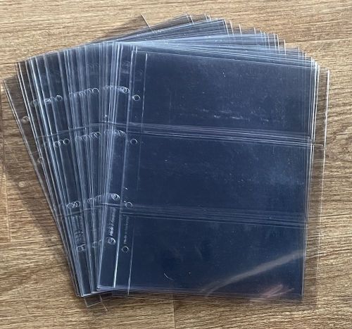 29 x Deutsche Post pro collect PLUS Hüllen 3T - 3 Streifen, 77mm Abstand