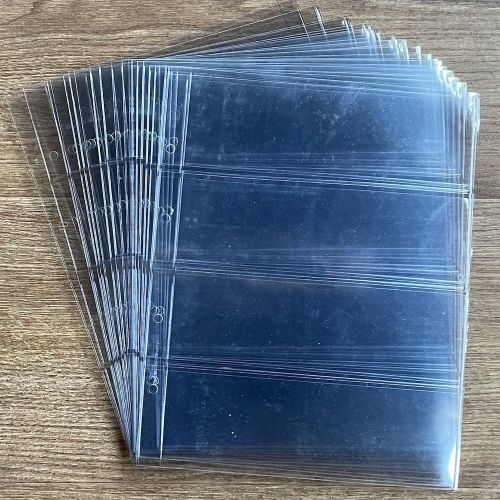 20 x Deutsche Post pro collect PLUS Hüllen 4T - 4 Streifen, 58 mm Abstand