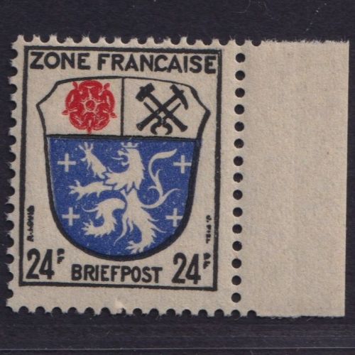 Französische Zone Allgemeine Ausgabe - Michel Nr. 9 bx postfrisch, geprüft Straub BPP