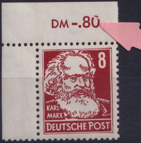 DDR MiNr. 329 PF Plattenfehler Eckrand Ecke postfrisch