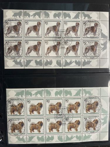 Bund Zehnerbogen Sammlung 1996-2000 gestempelt ESST - über 150 Bogen!