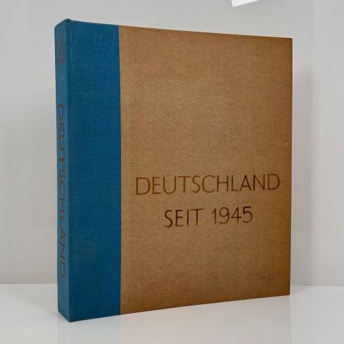 KABE Schraubendecke DELTA A Blau Braun Aufdruck "Deutschland seit 1945"