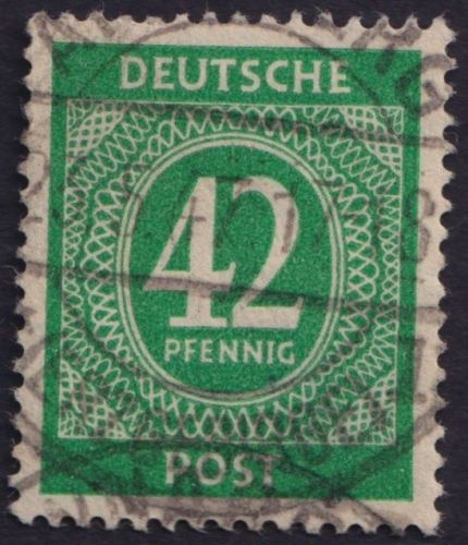 Gemeinschaftsausgaben 42 Pf. MiNr. 930 gestempelt, geprüft Schlegel BPP
