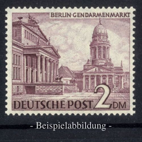 Berlin, Michel Nr. 58 postfrisch - 2 Mark Gendarmenmarkt