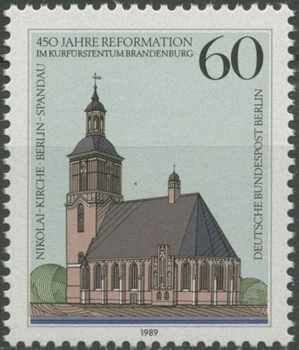 Berlin, Michel Nr. 855 postfrisch - Reformation St.-Nikolai-Kirche Spandau