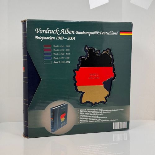 SCHANTL BUND Vordruckalbum BRD - Band 5 | 1999-2004 - mit Schutztaschen