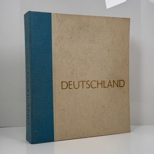 KABE Schraubendecke DELTA A Blau Braun Aufdruck "Deutschland" gebraucht