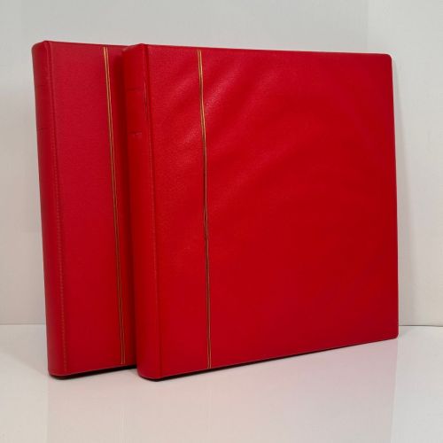 2x SAFE Morocco Ringbinder Favorit rot – gebraucht mit kleinen Mängeln