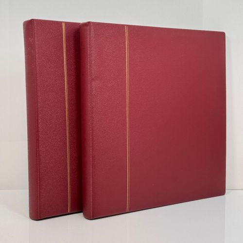 2x SAFE Morocco Ringbinder Favorit dunkelrot – gebraucht mit kleinen Mängeln