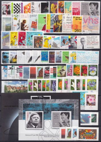 BUND BRD Deutschland Briefmarken Jahrgang 2019 postfrisch komplett