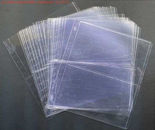 20 x Deutsche Post pro collect spezial Hüllen transparent mit 2 Taschen, 2T-13