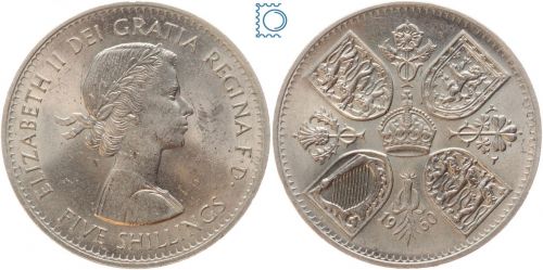 Großbritannien 5 Schilling 1960 - Elisabeth II
