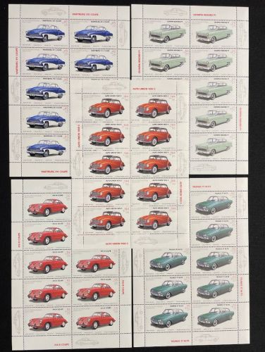 Bund, Michel Nr. 2362-2366 Zehnerbogen postfrisch - Wohlfahrt 2003 Oldtimer