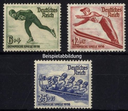 Deutsches Reich MiNr. 600-602 ungebraucht - Olympische Spiele 1936