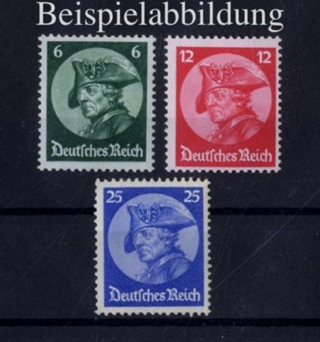 Deutsches Reich, Michel Nr. 479-481 ungebraucht - Friedrich der Große