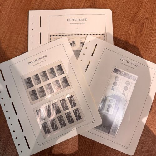 Leuchtturm Vordruckblätter BRD BUND Markenheftchen 2010-2014 – gebraucht
