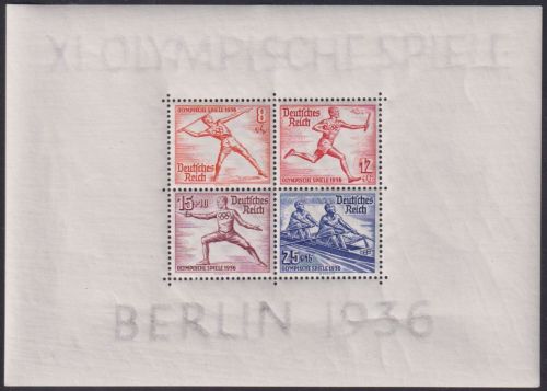 Deutsches Reich, Block 6 postfrisch - 1936 Olympische Spiele 1936