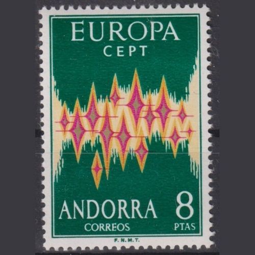 Andorra Spanisch 1972 - Europa CEPT Michel Nr. 71 postfrisch