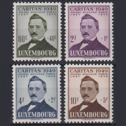 Luxemburg 1949 MiNr. 464-467 postfrisch - Caritas | Michel Rodange
