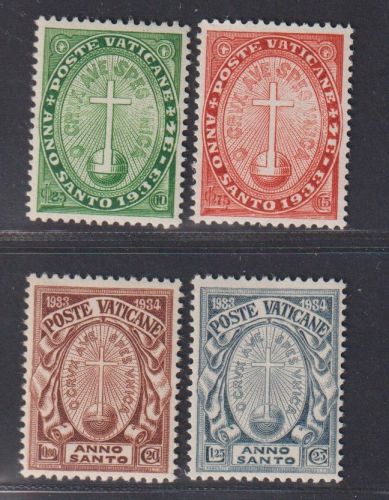 Vatikan Michel Nr. 17-20 tadellos postfrisch - Anno Santo