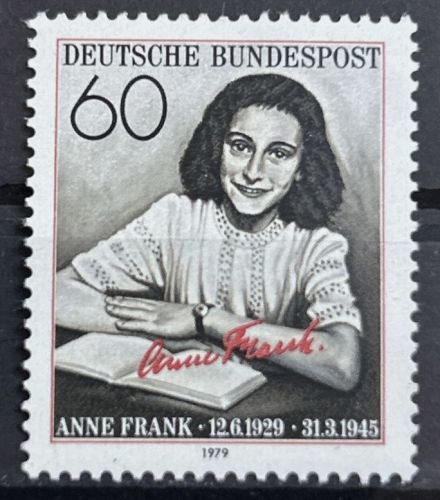 Bund, Michel Nr. 1013 postfrisch - 50. Geburtstag von Anne Frank