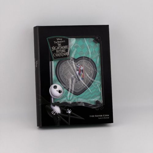 1 Unze Silbermünze PP – The Nightmare Before Christmas "Love is Eternal" 1 Oz