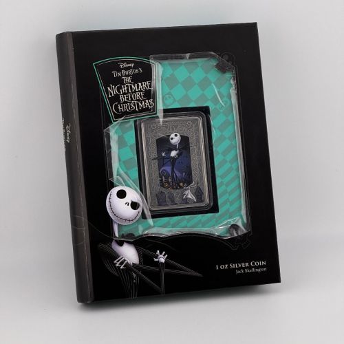 1 Unze Silbermünze PP – The Nightmare Before Christmas "Jack Skellington" 1 Oz