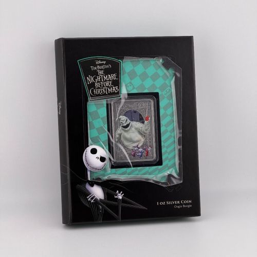 1 Unze Silbermünze PP – The Nightmare Before Christmas "Oogie Boogie" 1 Oz