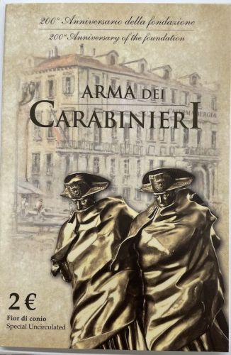Italien 2 Euro 2014 - Arma dei Carabinieri - Original in Coincard Blister OVP