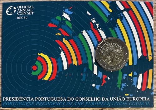 Portugal 2 Euro 2007 - EU Präsidentschaft - Coincard - OVP