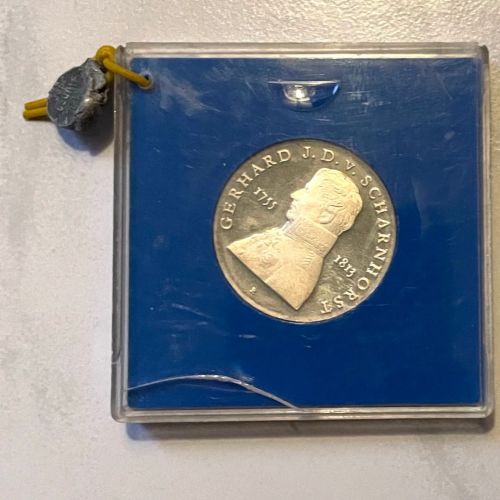 DDR 10 Mark 1980 - Gerhard von Scharnhorst - PP original verplombt